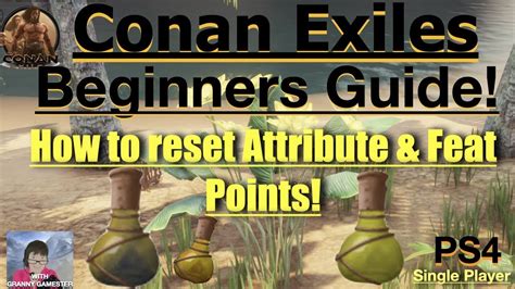 1 AirjamTBV 5 yr. . How to reset your attributes in conan exiles